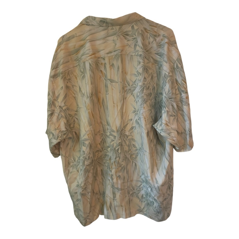Tommy Bahama 100% Silk Short Sleeve Mens Button Down Shirt XL - Picture 4 of 6